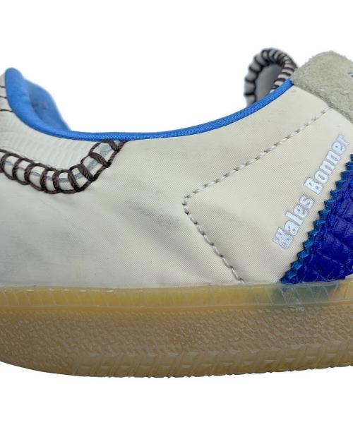 adidas（アディダス）adidas (アディダス) ローカットスニーカー アイボリー×ブルー サイズ:28.5の古着・服飾アイテム