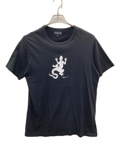 agnes b. HOMME アニエスベー オム ジップアップ カットソー 中古・古着通販】agnes b homme (アニエスベーオム) 半袖カットソー