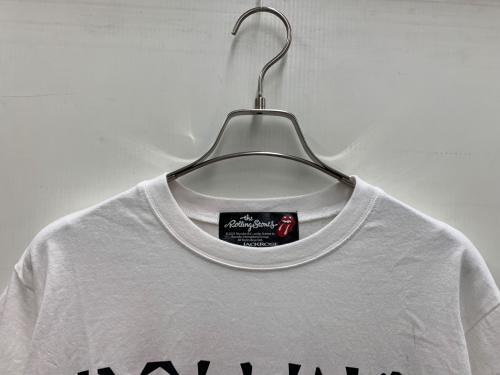 JACKROSE（ジャックローズ）JACKROSE (ジャックローズ) ROLLING STONES (ローリングストーンズ) 半袖カットソー ホワイト サイズ:Mの古着・服飾アイテム