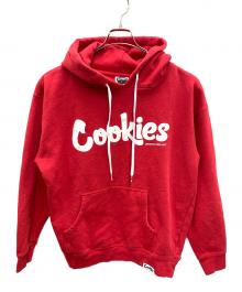 Cookies（クッキー）の古着「プルオーバーパーカー」｜レッド