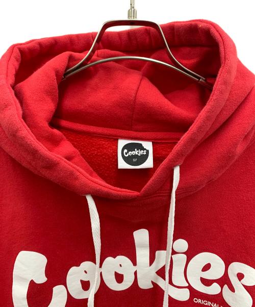 Cookies（クッキー）cookies (クッキー) プルオーバーパーカー レッド サイズ:SIZE Freeの古着・服飾アイテム