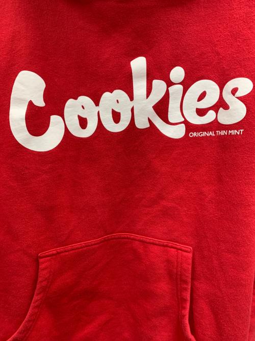 Cookies（クッキー）cookies (クッキー) プルオーバーパーカー レッド サイズ:SIZE Freeの古着・服飾アイテム
