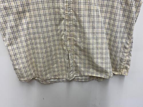 Wrangler（ラングラー）Wrangler (ラングラー) 半袖シャツ イエロー×グレー サイズ:XLの古着・服飾アイテム