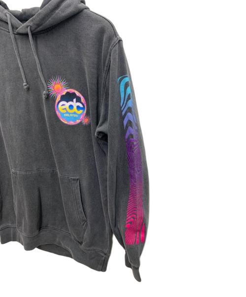 INSOMNIAC（インソムニアック）INSOMNIAC (インソムニアック) プルオーバーパーカー グレー サイズ:Mの古着・服飾アイテム