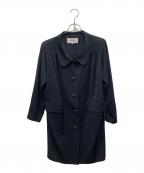 BALENCIAGAバレンシアガ）の古着「ノーカラーコート」｜ブラック