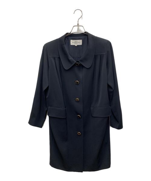 BALENCIAGA（バレンシアガ）BALENCIAGA (バレンシアガ) ノーカラーコート ブラック サイズ:11の古着・服飾アイテム