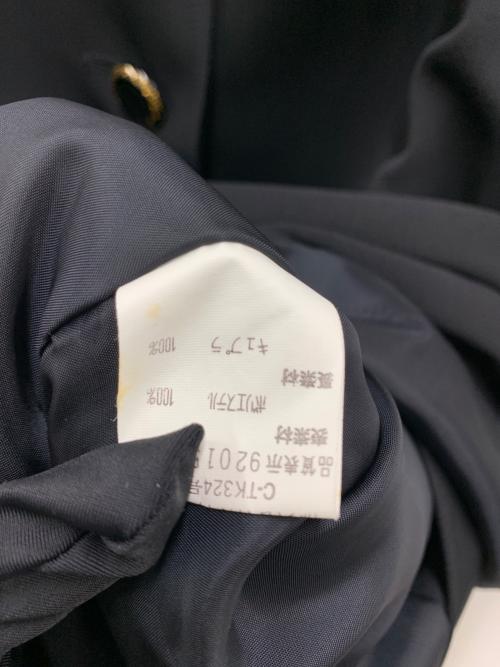 BALENCIAGA（バレンシアガ）BALENCIAGA (バレンシアガ) ノーカラーコート ブラック サイズ:11の古着・服飾アイテム