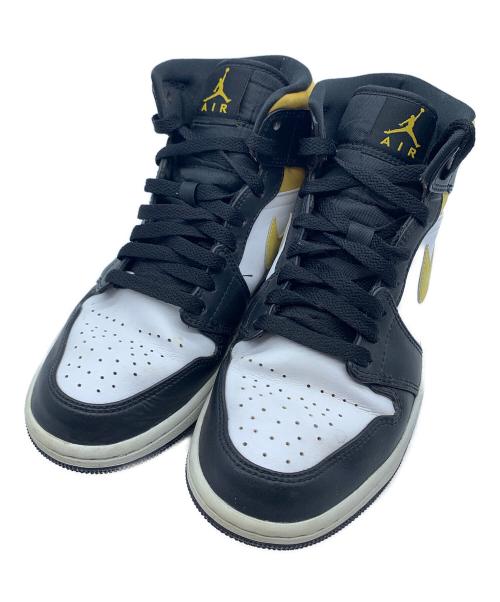 NIKE（ナイキ）NIKE (ナイキ) AIR JORDAN ブラック×イエロー サイズ:26の古着・服飾アイテム