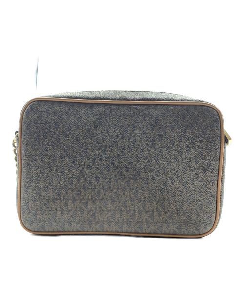 MICHAEL KORS（マイケルコース）MICHAEL KORS (マイケルコース) ショルダーバッグ ブラウンの古着・服飾アイテム
