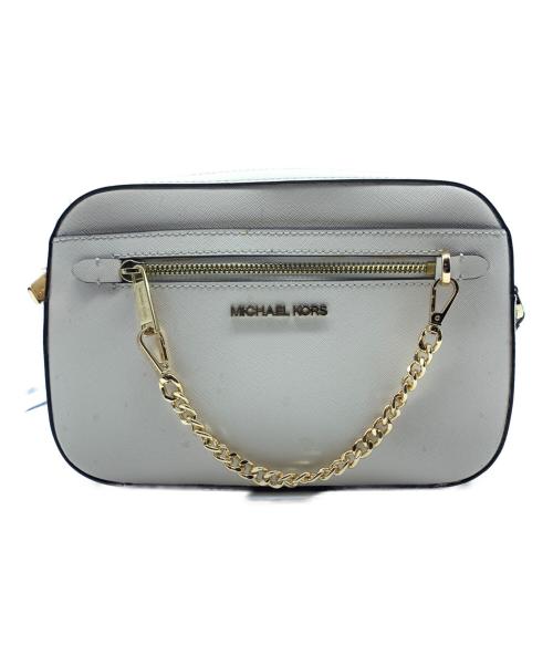 MICHAEL KORS（マイケルコース）MICHAEL KORS (マイケルコース) ショルダーバッグ アイボリーの古着・服飾アイテム