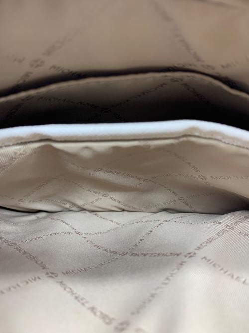 MICHAEL KORS（マイケルコース）MICHAEL KORS (マイケルコース) ショルダーバッグ アイボリーの古着・服飾アイテム