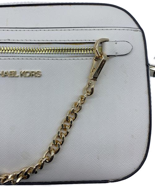 MICHAEL KORS（マイケルコース）MICHAEL KORS (マイケルコース) ショルダーバッグ アイボリーの古着・服飾アイテム