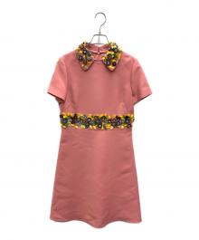 VALENTINO（ヴァレンティノ）の古着「ワンピース」｜ピンク