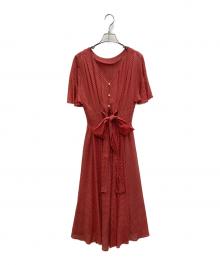Chloe（クロエ）の古着「ワンピース」｜レッド