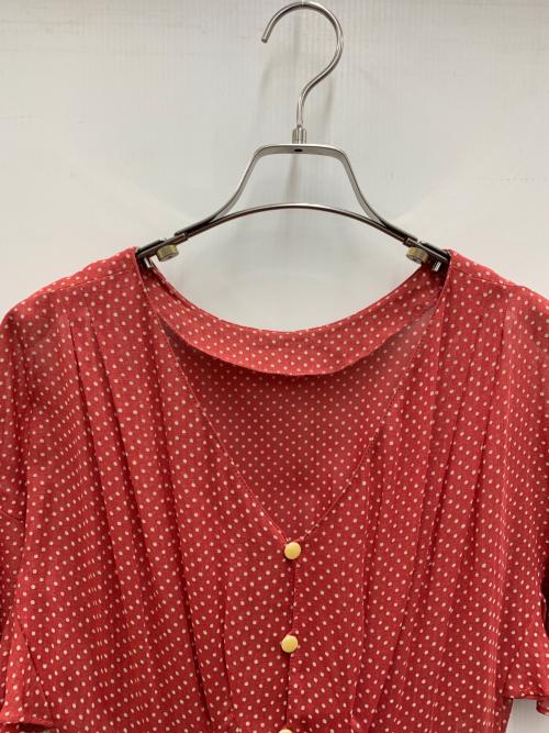 Chloe（クロエ）Chloe (クロエ) ワンピース レッド サイズ:40の古着・服飾アイテム