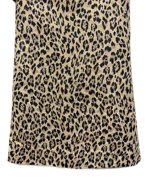 VALENTINO（ヴァレンティノ）VALENTINO (ヴァレンティノ) 半袖ワンピース ベージュ サイズ:40の古着・服飾アイテム