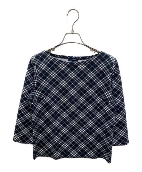 BURBERRY LONDON（バーバリーロンドン）BURBERRY LONDON (バーバリーロンドン) 長袖カットソー ブラック サイズ:2の古着・服飾アイテム