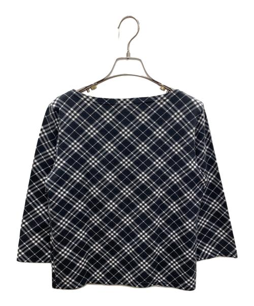 BURBERRY LONDON（バーバリーロンドン）BURBERRY LONDON (バーバリーロンドン) 長袖カットソー ブラック サイズ:2の古着・服飾アイテム