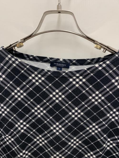 BURBERRY LONDON（バーバリーロンドン）BURBERRY LONDON (バーバリーロンドン) 長袖カットソー ブラック サイズ:2の古着・服飾アイテム