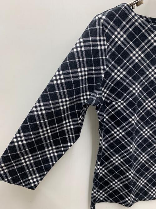 BURBERRY LONDON（バーバリーロンドン）BURBERRY LONDON (バーバリーロンドン) 長袖カットソー ブラック サイズ:2の古着・服飾アイテム