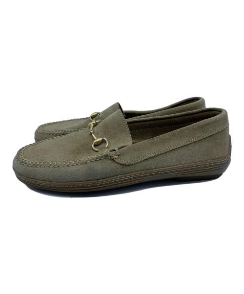GUCCI（グッチ）GUCCI (グッチ) ビットローファー ベージュ サイズ:38の古着・服飾アイテム