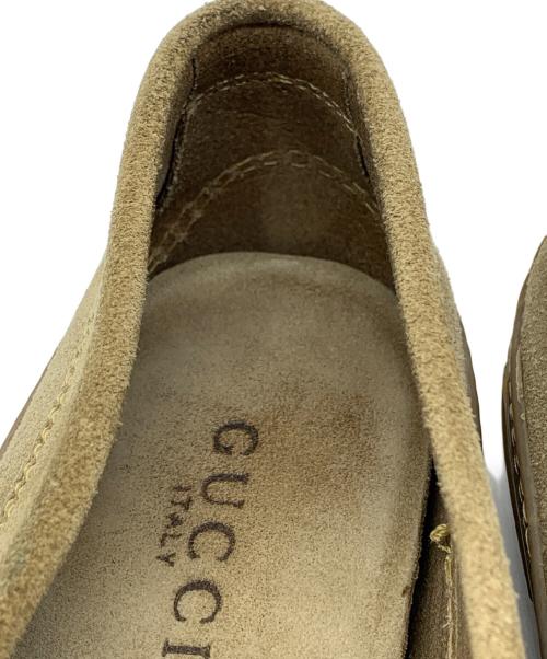 GUCCI（グッチ）GUCCI (グッチ) ビットローファー ベージュ サイズ:38の古着・服飾アイテム