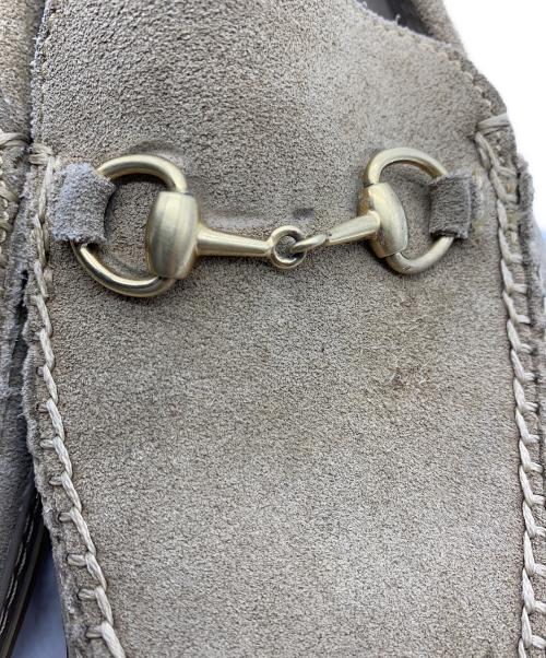 GUCCI（グッチ）GUCCI (グッチ) ビットローファー ベージュ サイズ:38の古着・服飾アイテム