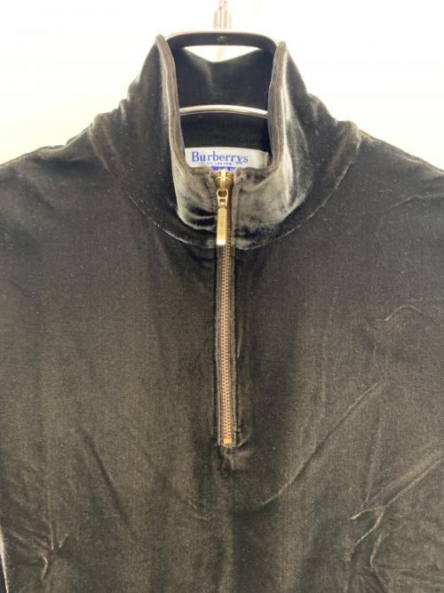 BURBERRY BLUE LABEL（バーバリー ブルー レーベル）BURBERRY BLUE LABEL (バーバリー ブルー レーベル) ベロアカットソー ブラウン サイズ:Mの古着・服飾アイテム