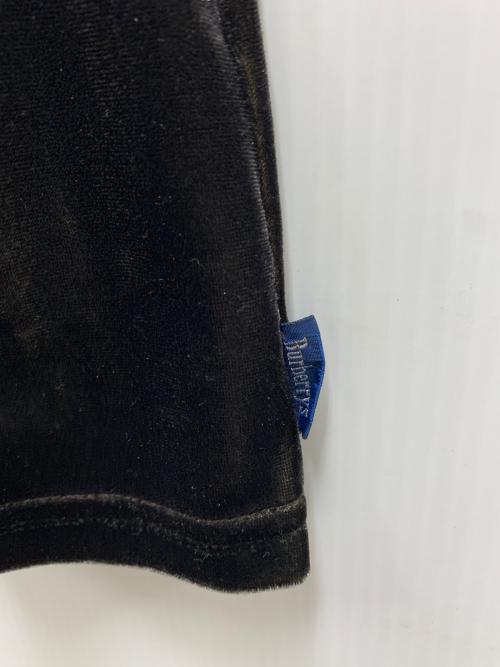 BURBERRY BLUE LABEL（バーバリー ブルー レーベル）BURBERRY BLUE LABEL (バーバリー ブルー レーベル) ベロアカットソー ブラウン サイズ:Mの古着・服飾アイテム