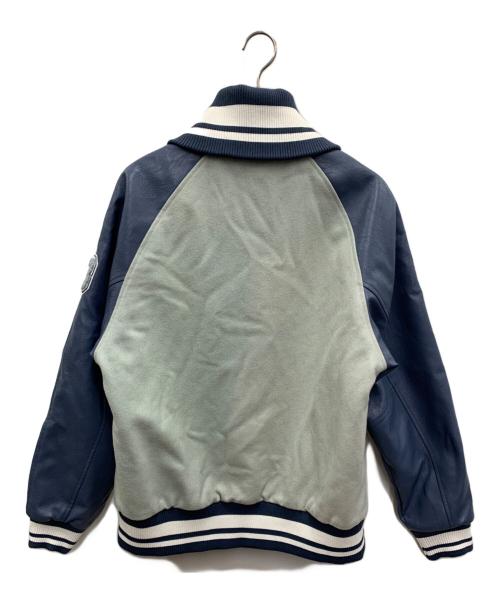 glamb（グラム）glamb (グラム) ジービーレターマンジャケット スカイブルー サイズ:Largeの古着・服飾アイテム
