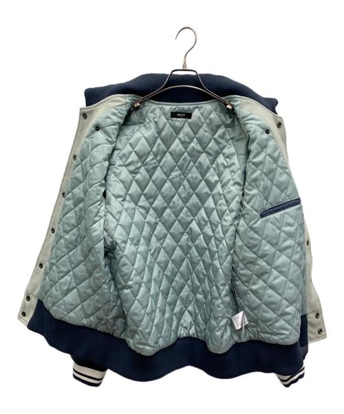 glamb（グラム）glamb (グラム) ジービーレターマンジャケット スカイブルー サイズ:Largeの古着・服飾アイテム