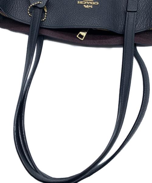 COACH（コーチ）COACH (コーチ) ハンドバッグ ブラックの古着・服飾アイテム