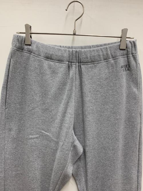 AVIREX（アヴィレックス）AVIREX (アヴィレックス) スウェットパンツ ライトグレー サイズ:Medium  未使用品の古着・服飾アイテム