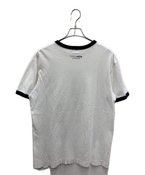 A BATHING APE（アベイシングエイプ）A BATHING APE (アベイシングエイプ) 半袖カットソー ホワイト サイズ:Lの古着・服飾アイテム