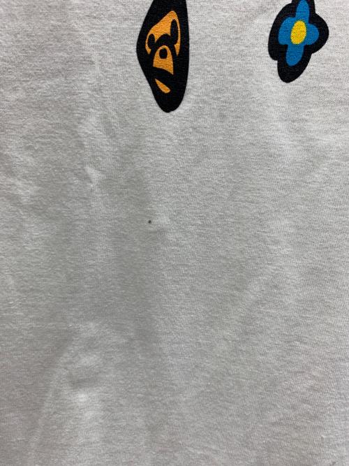 A BATHING APE（アベイシングエイプ）A BATHING APE (アベイシングエイプ) 半袖カットソー ホワイト サイズ:Lの古着・服飾アイテム
