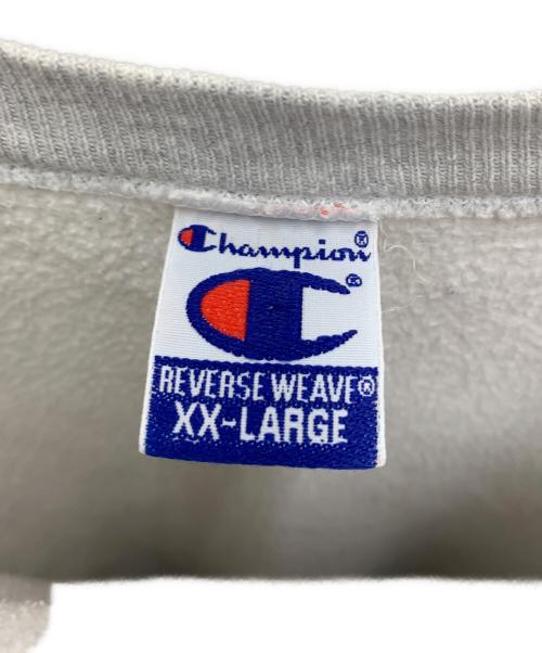 Champion REVERSE WEAVE（チャンピオン リバース ウィーブ）Champion REVERSE WEAVE (チャンピオン リバース ウィーブ) スウェット　90s ライトグレー サイズ:XXLの古着・服飾アイテム