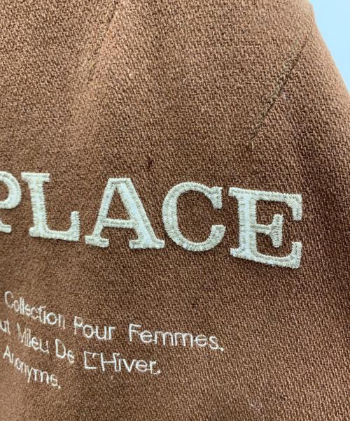 PEYTON PLACE（ペイトン プレイス）PEYTON PLACE (ペイトン プレイス) スタジャン ブラウン サイズ:FREEの古着・服飾アイテム