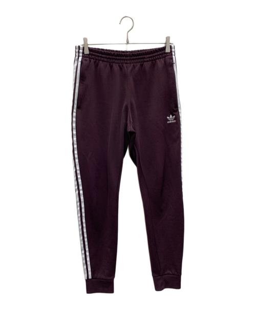 adidas（アディダス）adidas (アディダス) トラックパンツ パープルの古着・服飾アイテム