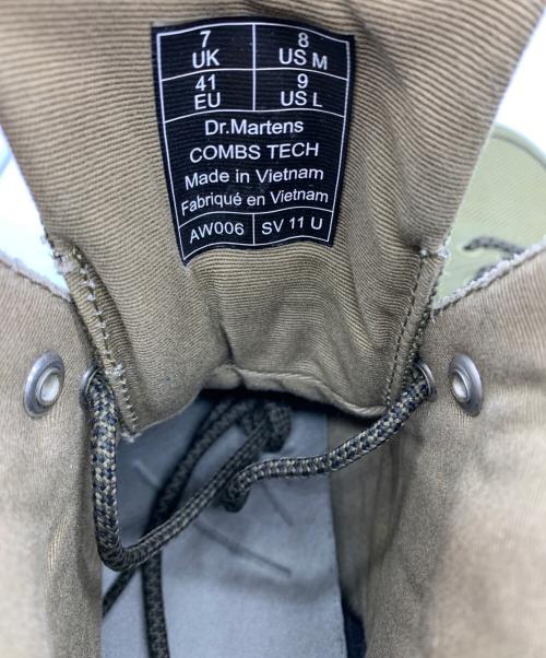 Dr.Martens（ドクターマーチン）Dr.Martens (ドクターマーチン) レースアップブーツ COMBS TECH オリーブ サイズ:UK7の古着・服飾アイテム