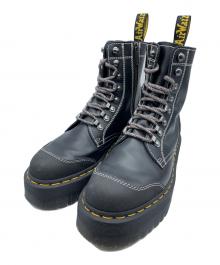 Dr.Martens（ドクターマーチン）の古着「サイドジップロングブーツ MORENO」｜ブラック