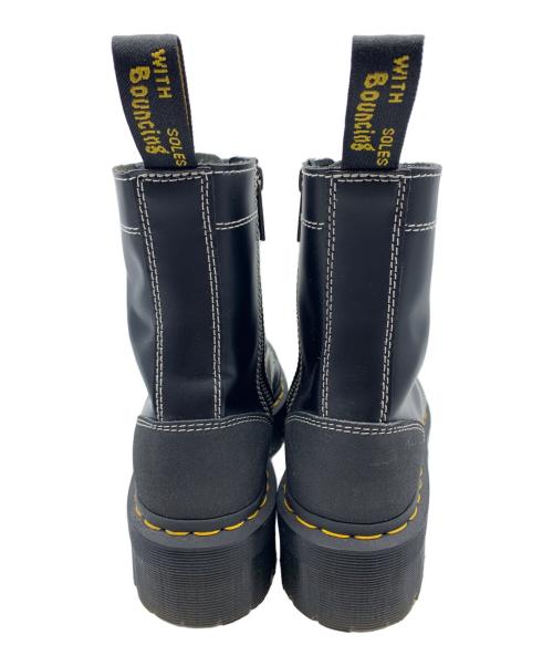 Dr.Martens（ドクターマーチン）Dr.Martens (ドクターマーチン) サイドジップロングブーツ MORENO ブラック サイズ:UK7の古着・服飾アイテム