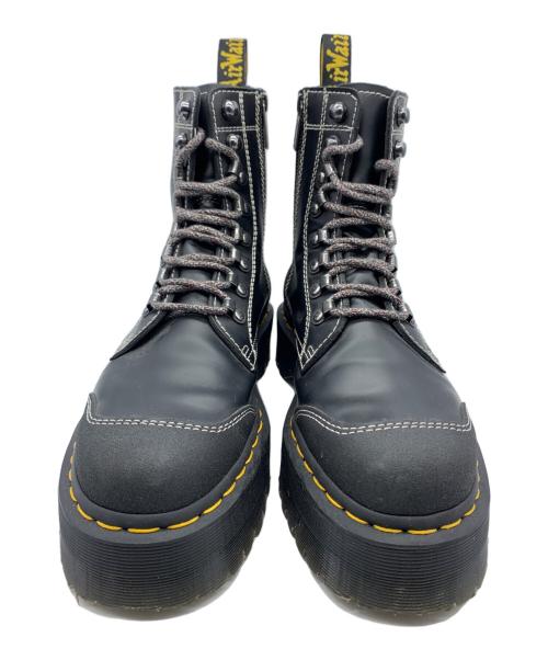 Dr.Martens（ドクターマーチン）Dr.Martens (ドクターマーチン) サイドジップロングブーツ MORENO ブラック サイズ:UK7の古着・服飾アイテム