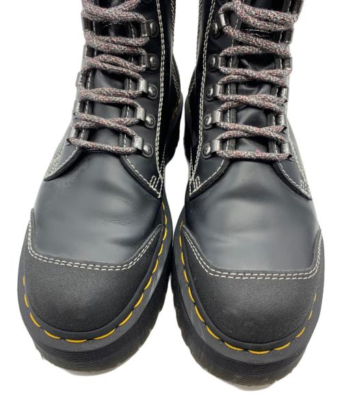 Dr.Martens（ドクターマーチン）Dr.Martens (ドクターマーチン) サイドジップロングブーツ MORENO ブラック サイズ:UK7の古着・服飾アイテム