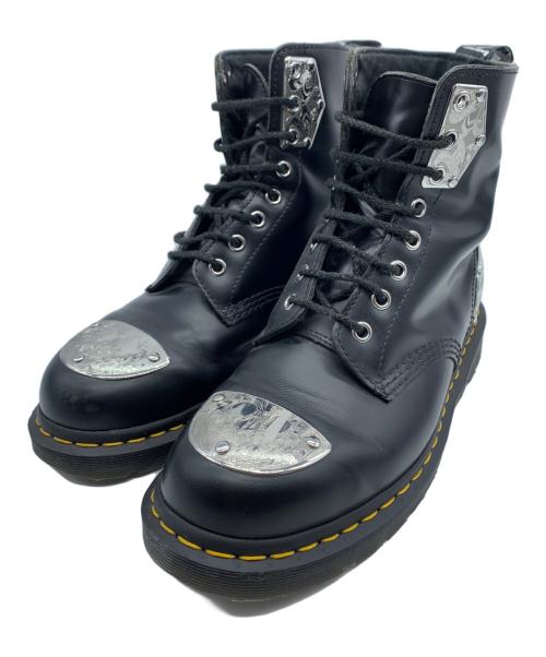 Dr.Martens（ドクターマーチン）Dr.Martens (ドクターマーチン) KING NERD 8ホールブーツ　 ブラック サイズ:UK7の古着・服飾アイテム