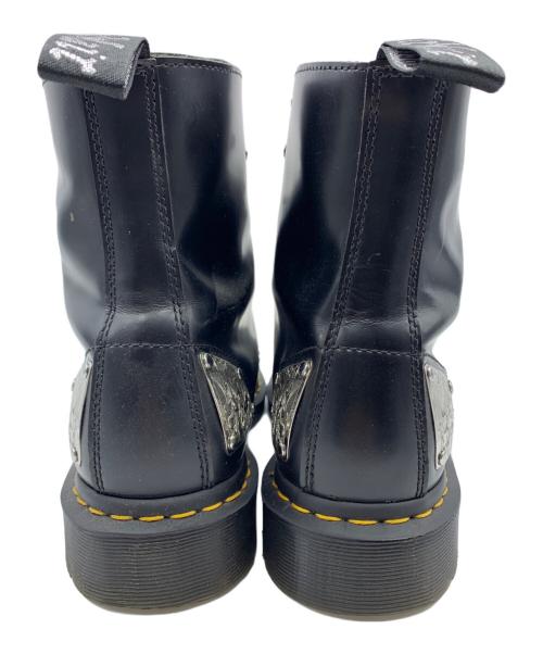 Dr.Martens（ドクターマーチン）Dr.Martens (ドクターマーチン) KING NERD 8ホールブーツ　 ブラック サイズ:UK7の古着・服飾アイテム