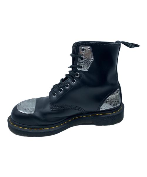 Dr.Martens（ドクターマーチン）Dr.Martens (ドクターマーチン) KING NERD 8ホールブーツ　 ブラック サイズ:UK7の古着・服飾アイテム