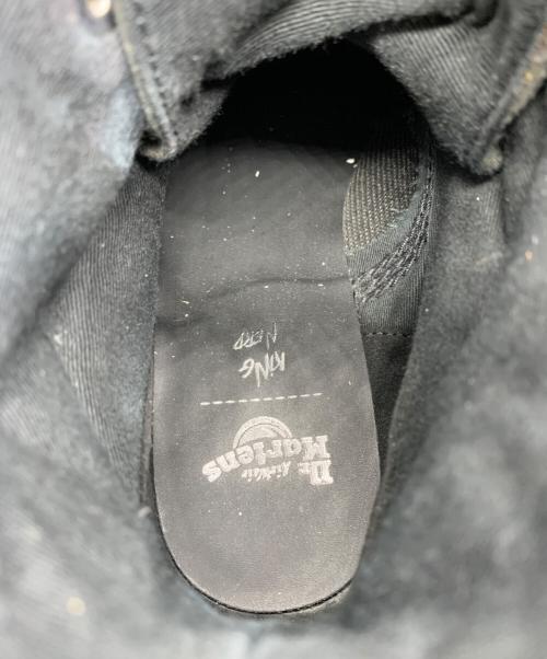 Dr.Martens（ドクターマーチン）Dr.Martens (ドクターマーチン) KING NERD 8ホールブーツ　 ブラック サイズ:UK7の古着・服飾アイテム