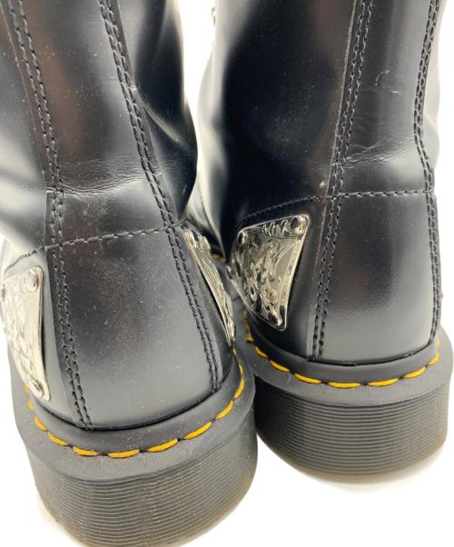 Dr.Martens（ドクターマーチン）Dr.Martens (ドクターマーチン) KING NERD 8ホールブーツ　 ブラック サイズ:UK7の古着・服飾アイテム