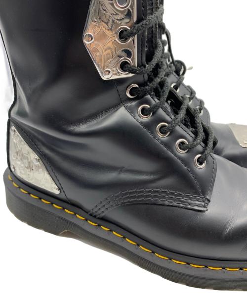 Dr.Martens（ドクターマーチン）Dr.Martens (ドクターマーチン) KING NERD 8ホールブーツ　 ブラック サイズ:UK7の古着・服飾アイテム