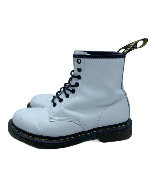 Dr.Martens（ドクターマーチン）Dr.Martens (ドクターマーチン) 8ホールブーツ ホワイト サイズ:UK7の古着・服飾アイテム